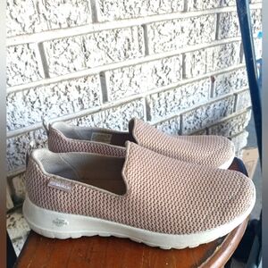 Skechers Tan Slip-On Shoes